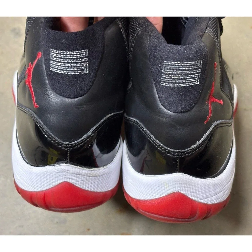 Jordan Air Jordan 11 Retro Bred 2012 378037-010 Size 10.5